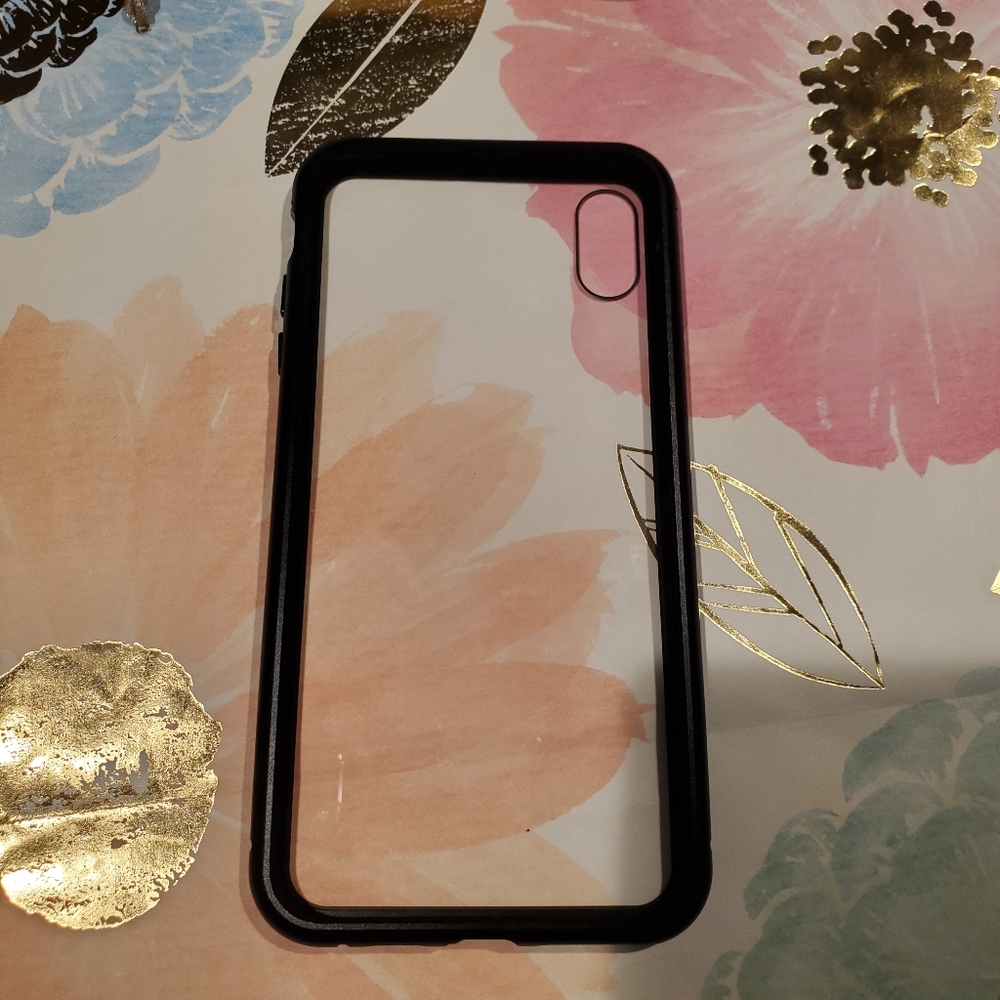 New Clear glass magnetic iPhone X Max